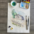 House Behind the Wall | Original Artwork