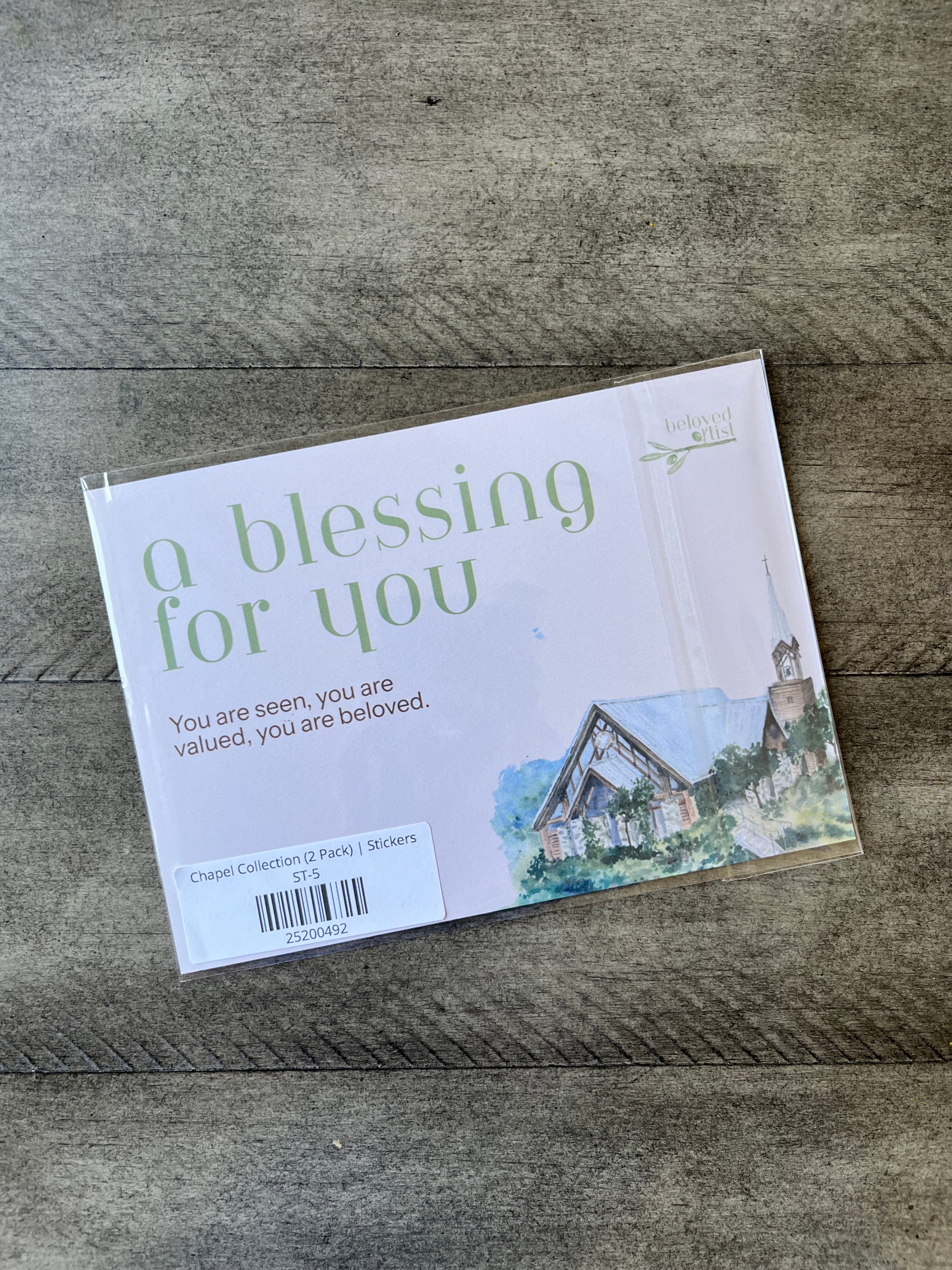Chapel Collection (2 Pack) | Stickers