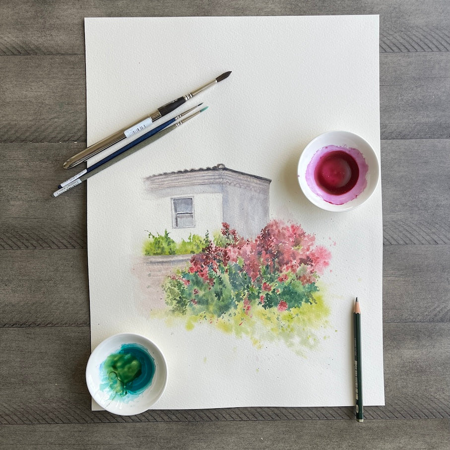 Rose Arch | Original Artwork