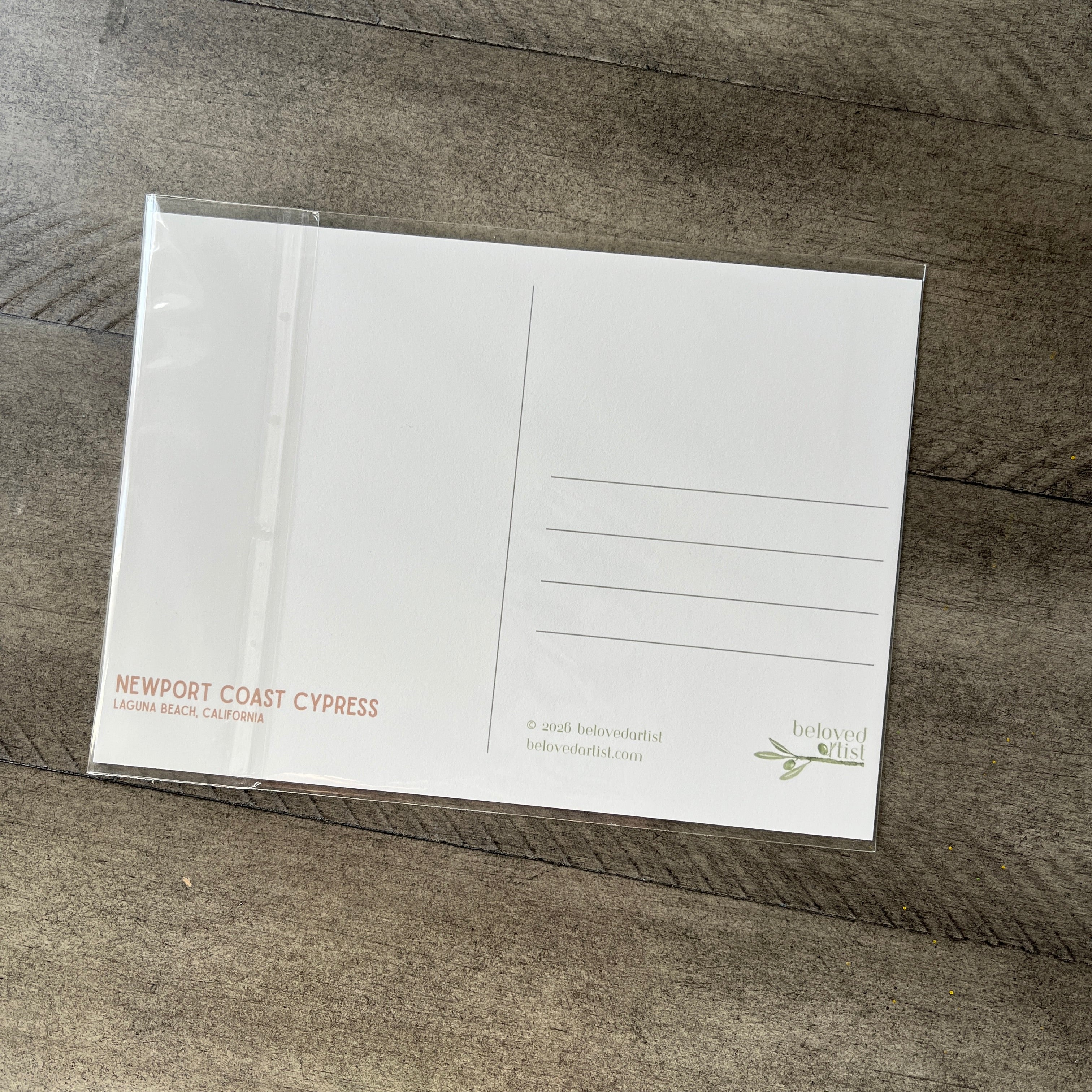 Newport Coast Cypress | Postcard