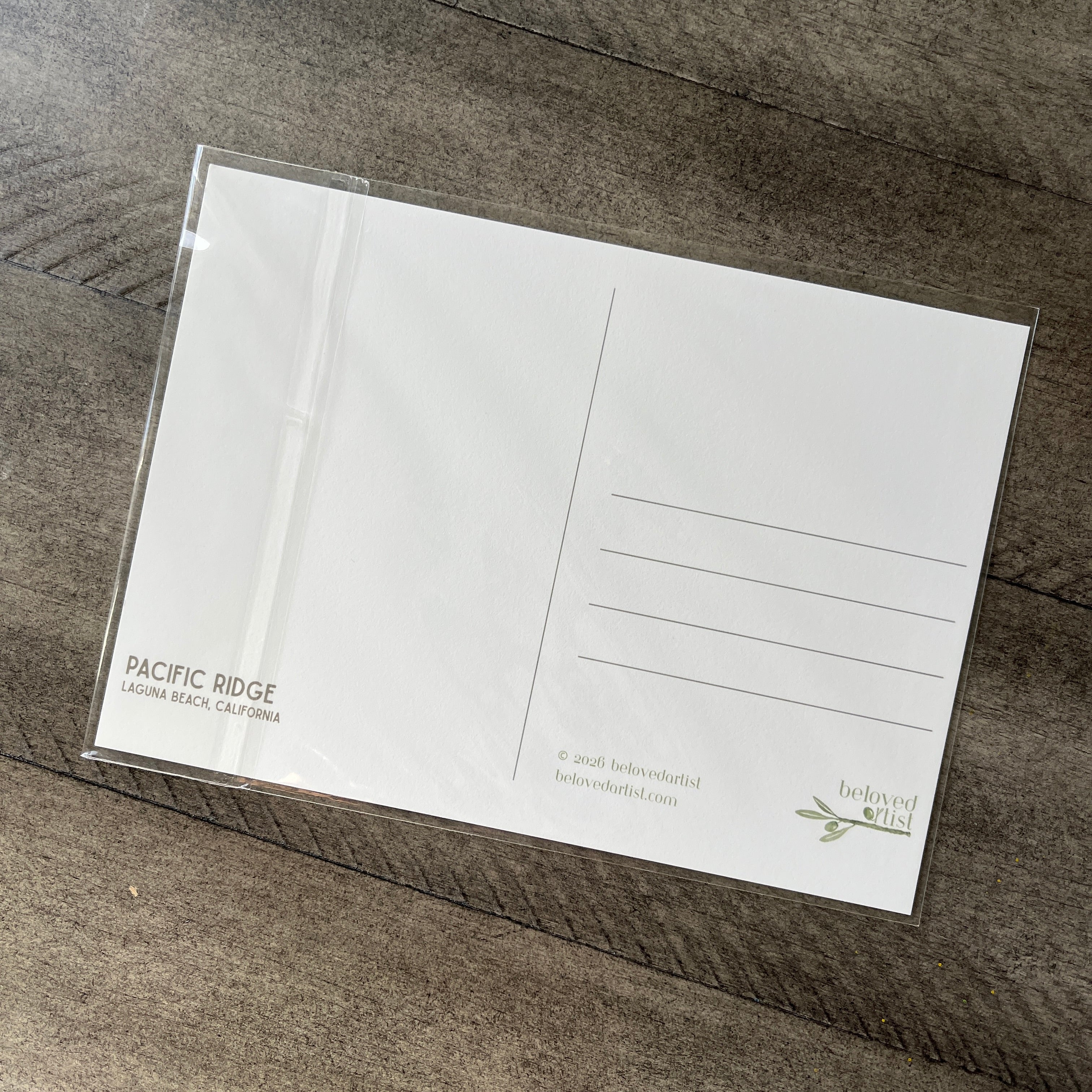 Pacific Ridge | Postcard