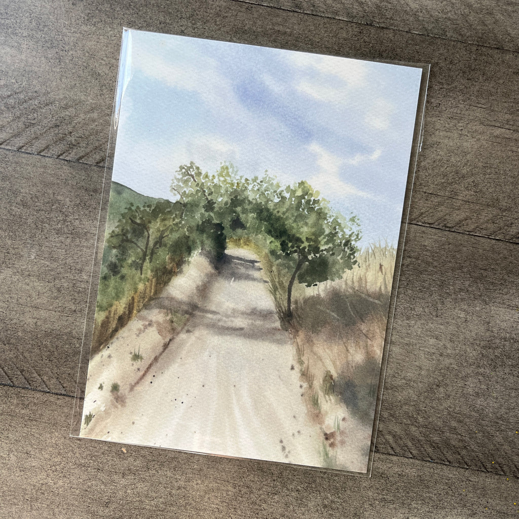 Mountain Hiking Trail | Postcard