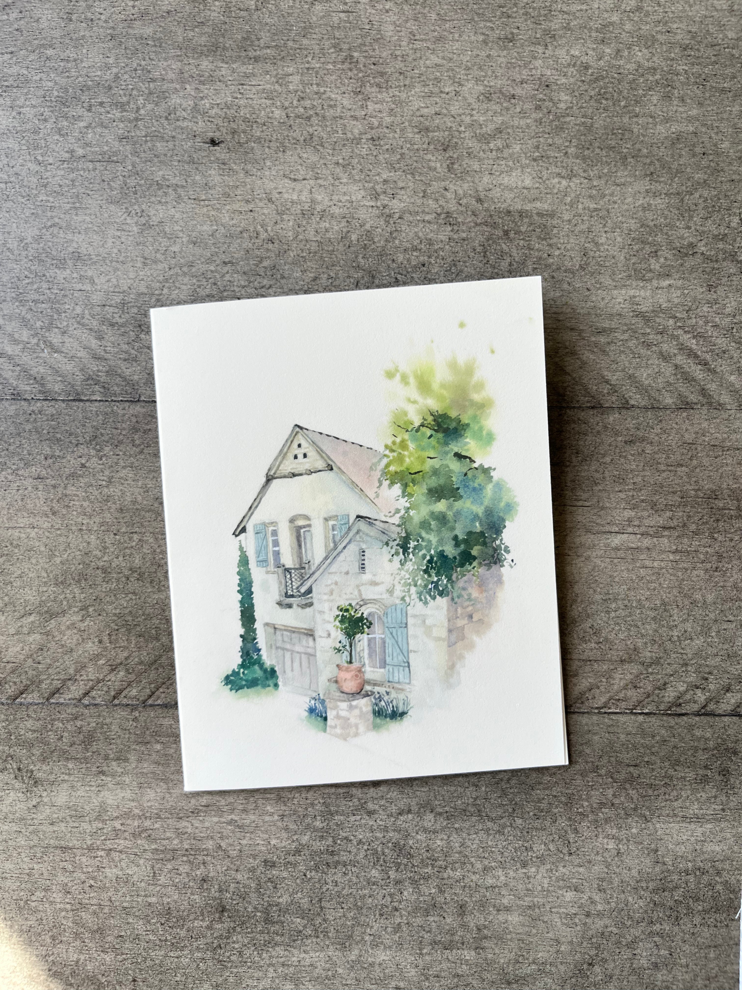 Bungalow | Greeting Card