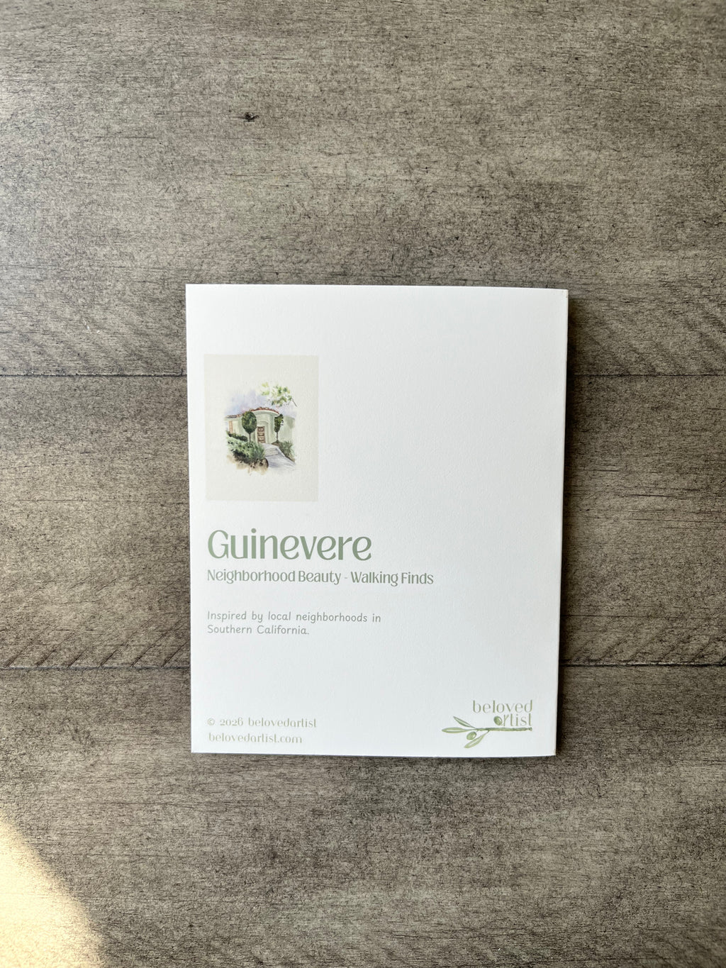 Guinevere | Greeting Card