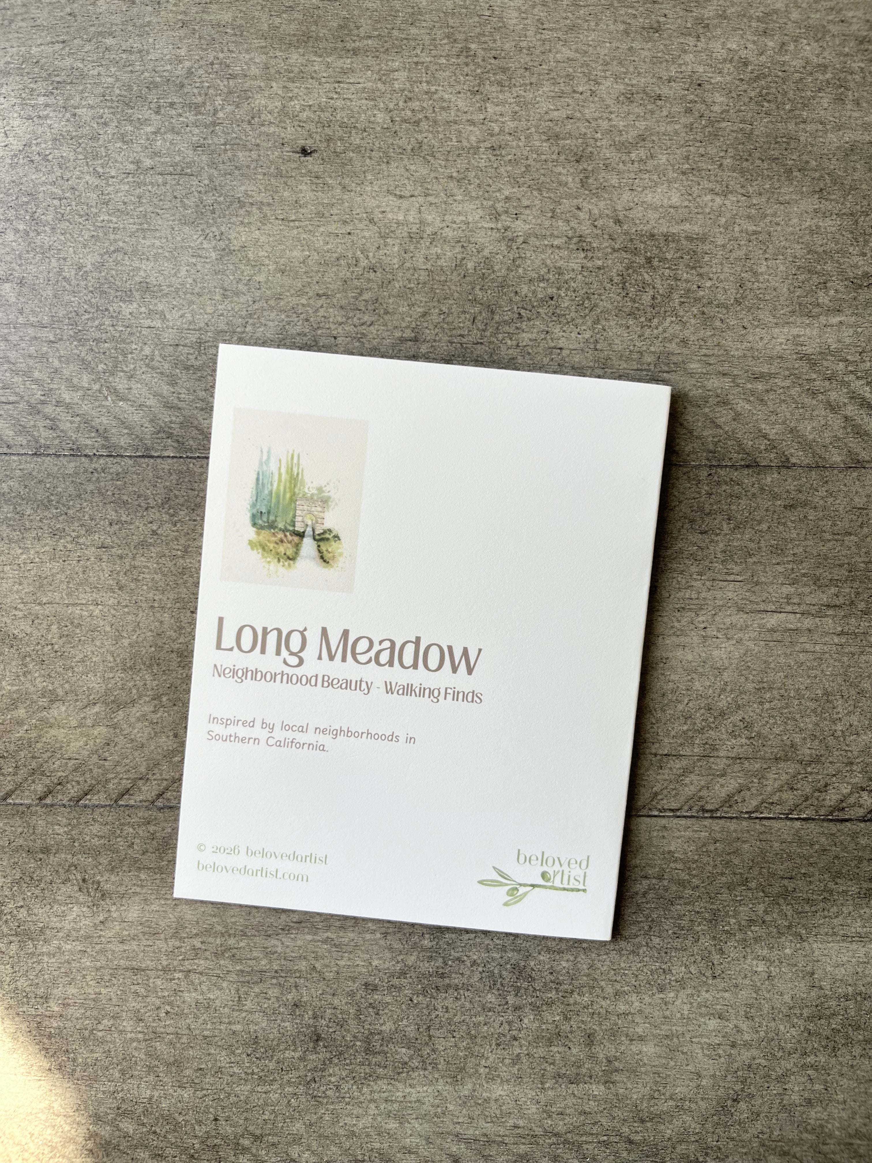 Long Meadow | Greeting Card