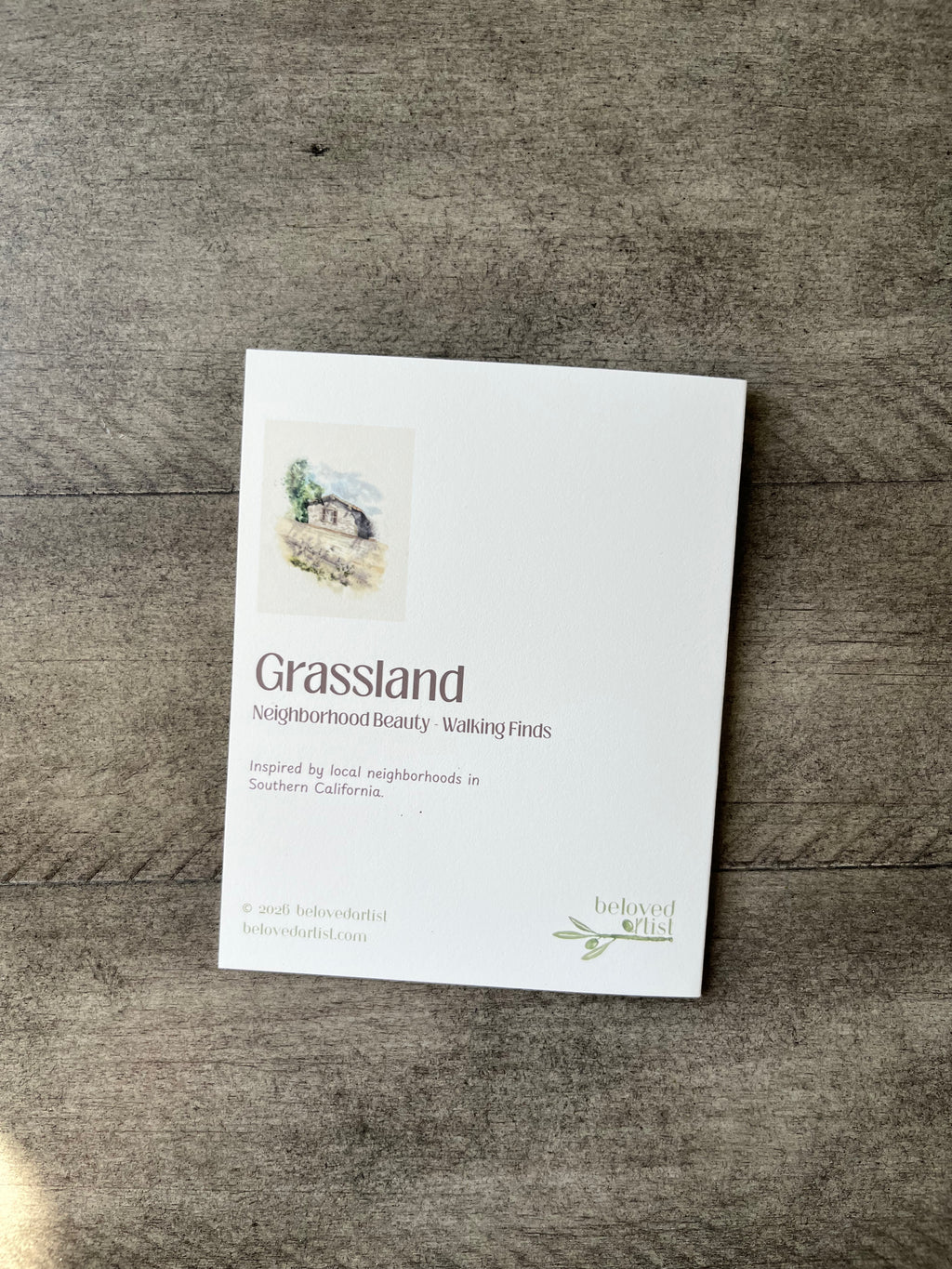 Grassland | Greeting Card