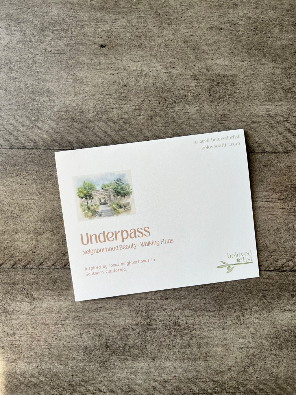 Underpass | Greeting Card
