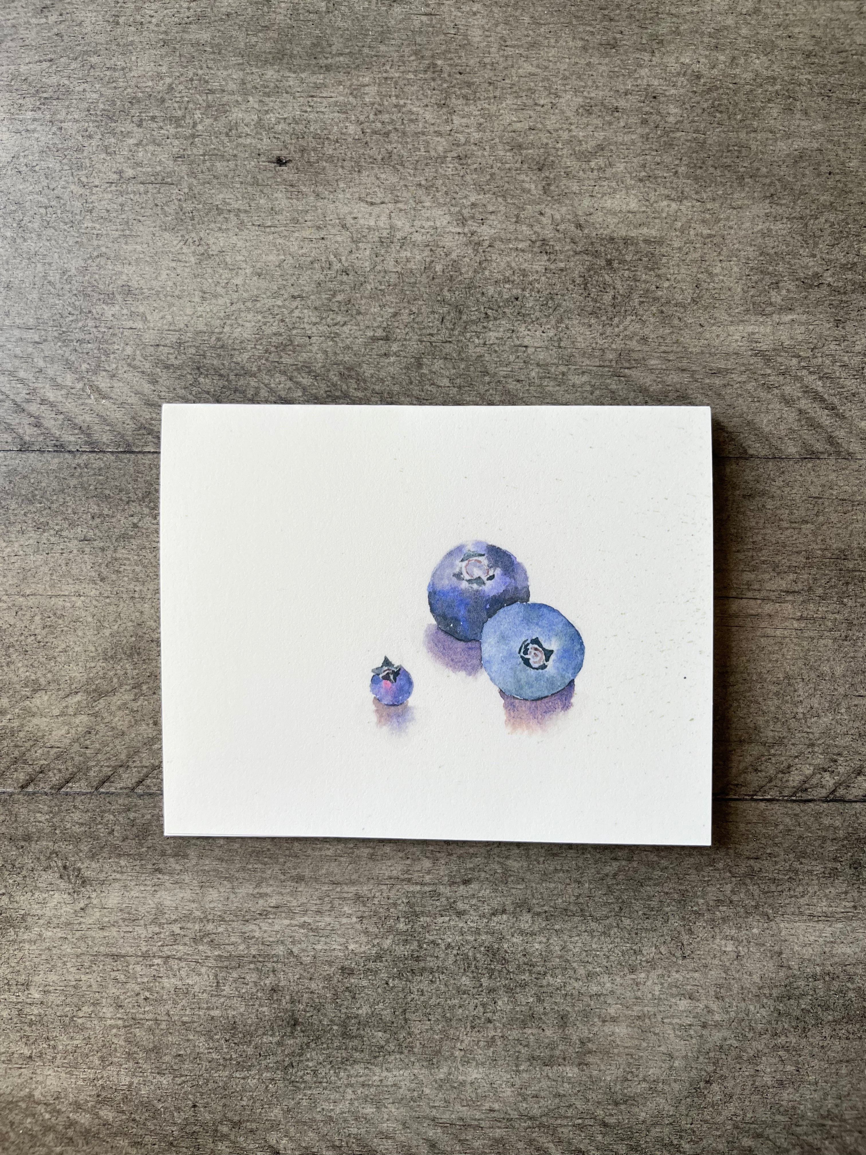 Blueberry | Greeting Card