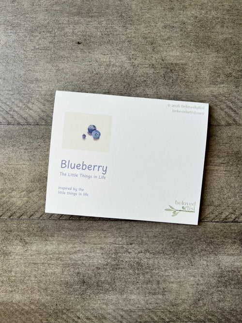 Blueberry | Greeting Card