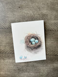 A Nest of Eggs | Greeting Card