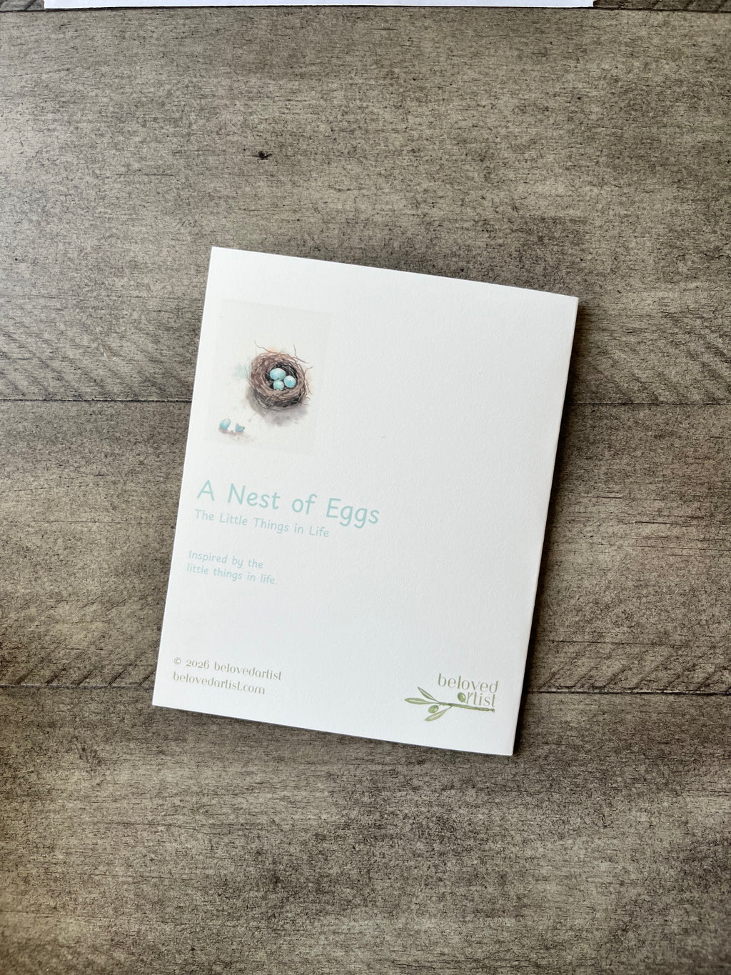 A Nest of Eggs | Greeting Card