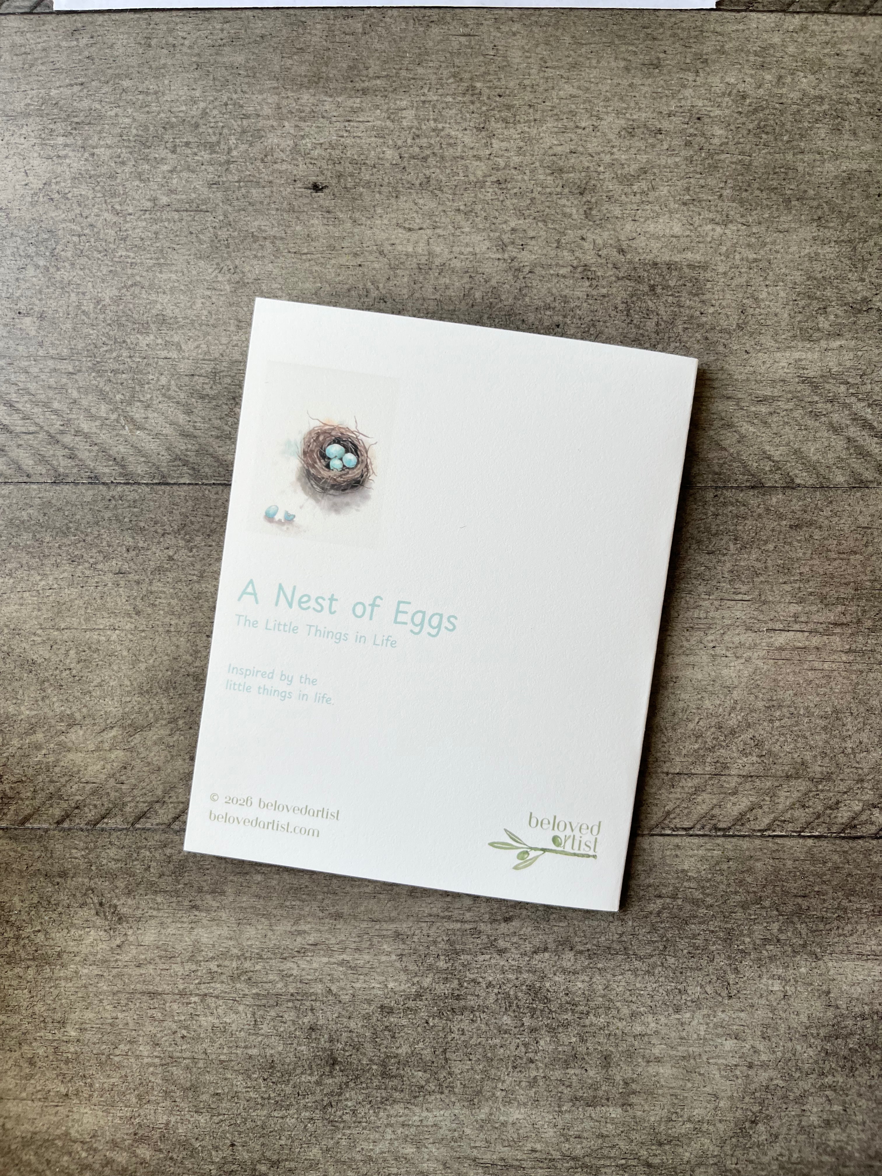 A Nest of Eggs | Greeting Card