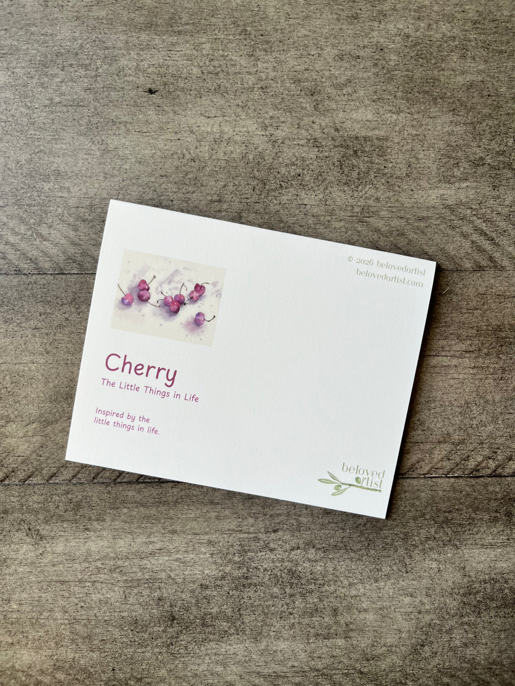Cherry | Greeting Card