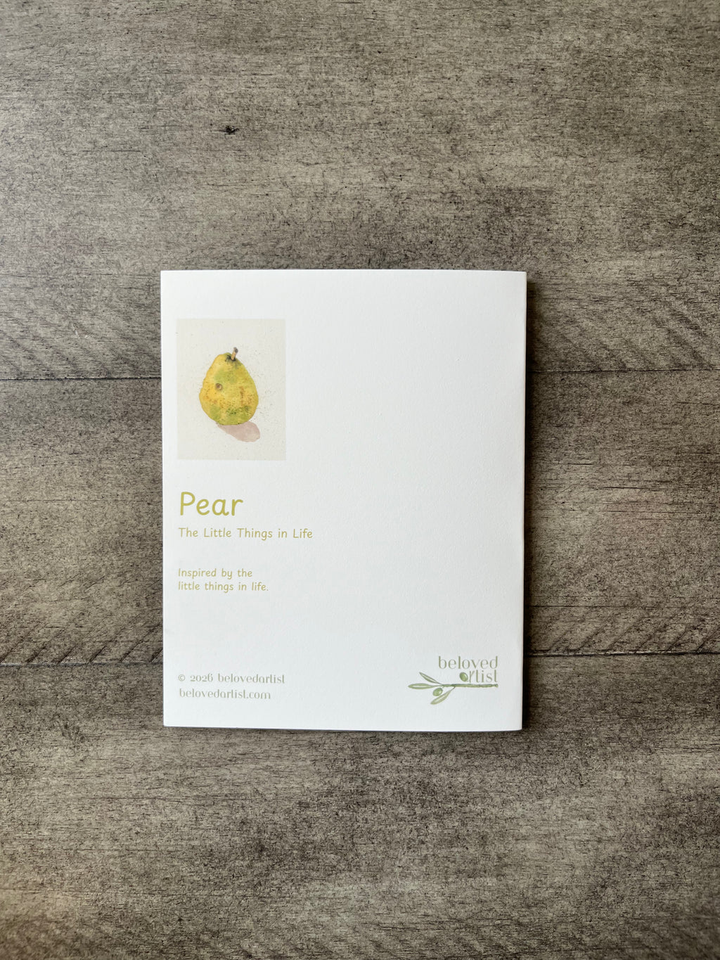 Pear | Greeting Card