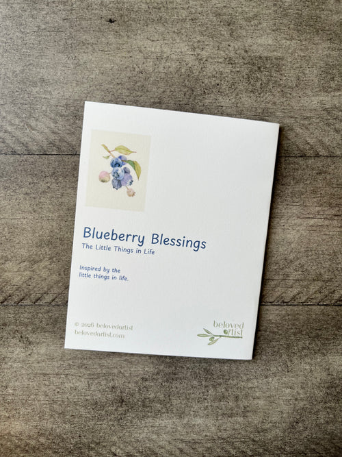 Blueberry Blessings | Greeting Cards
