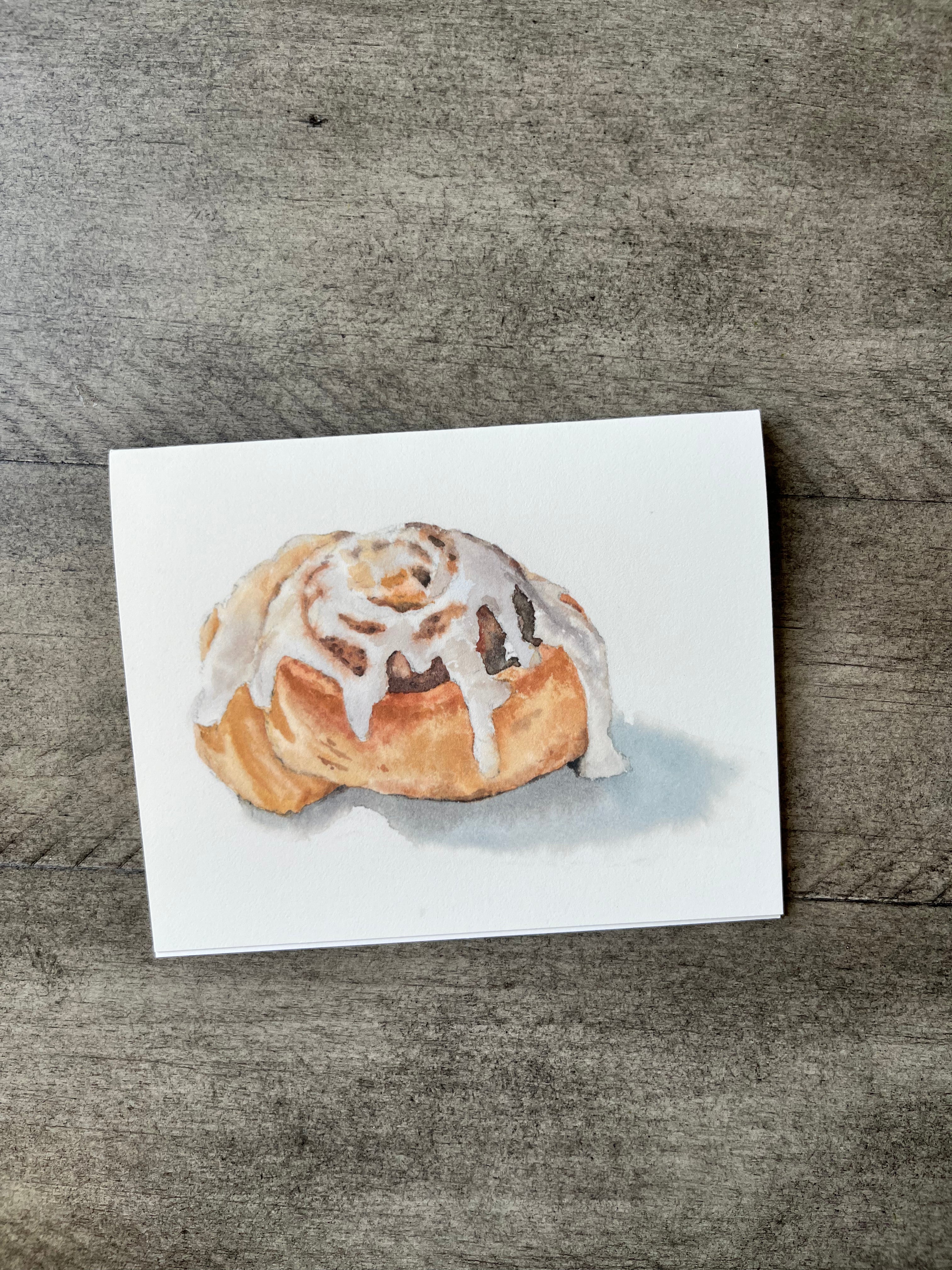 Cinnamon Roll | Greeting Card