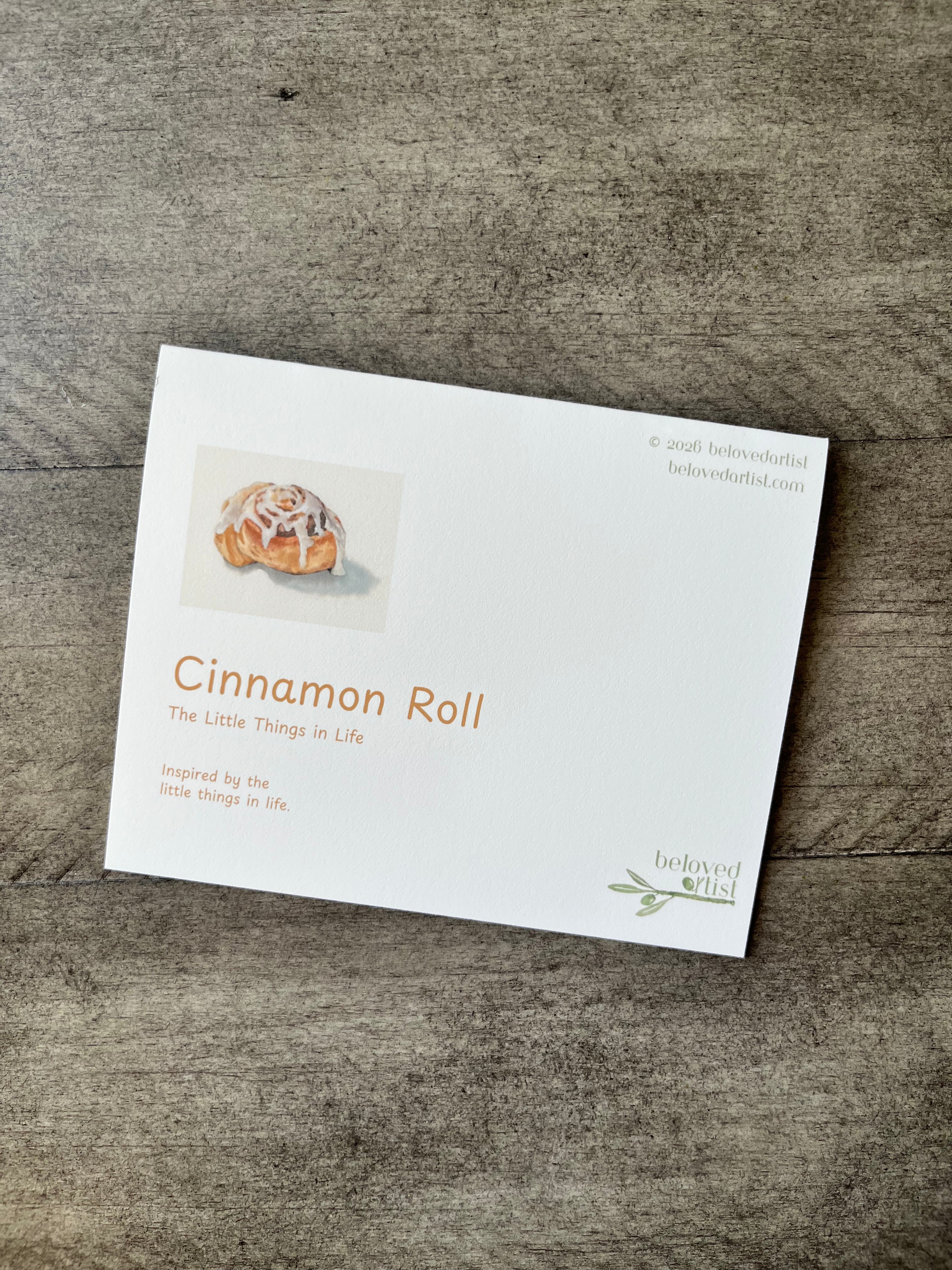 Cinnamon Roll | Greeting Card