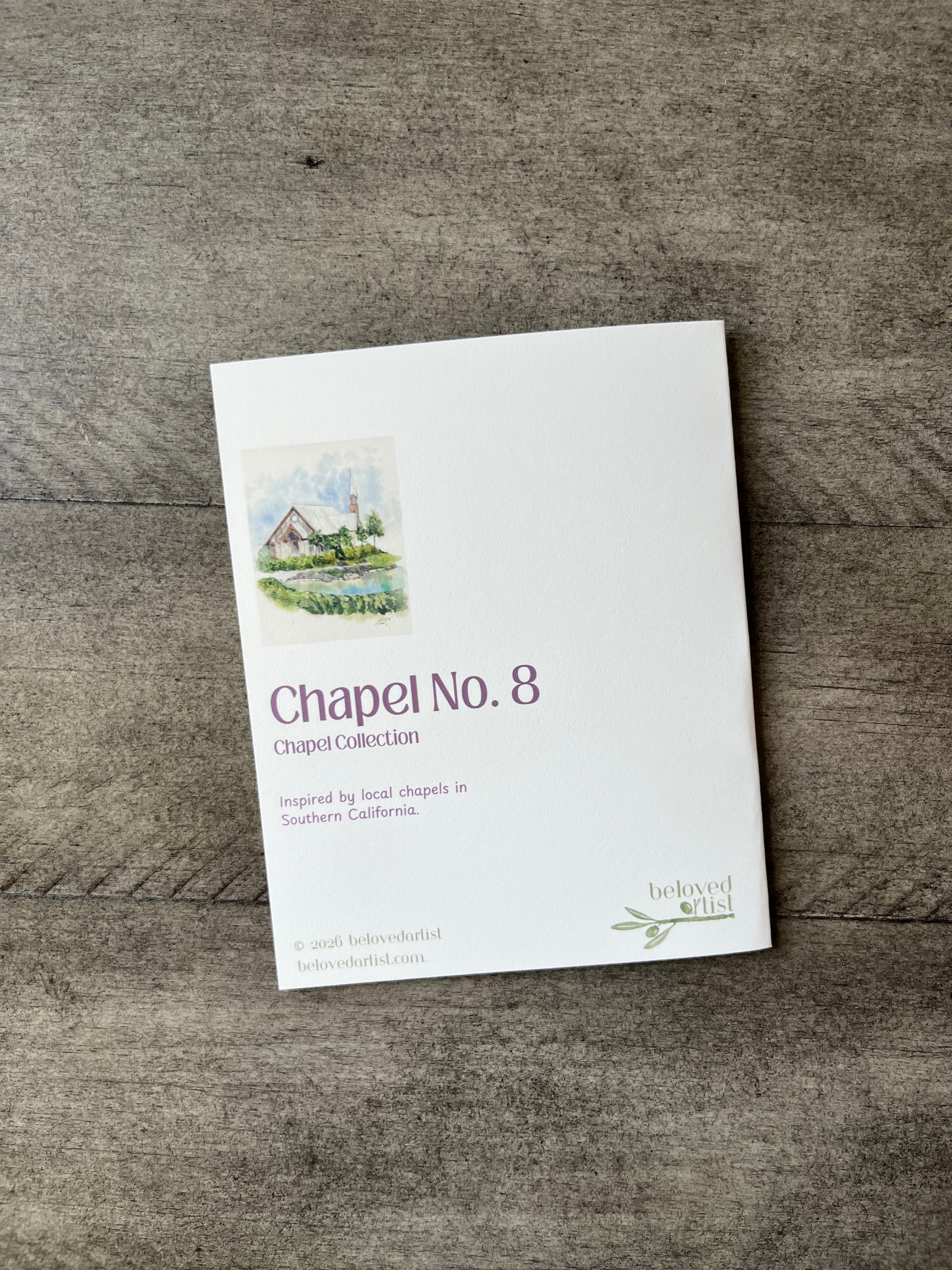 Chapel No. 8 | Greeting Card