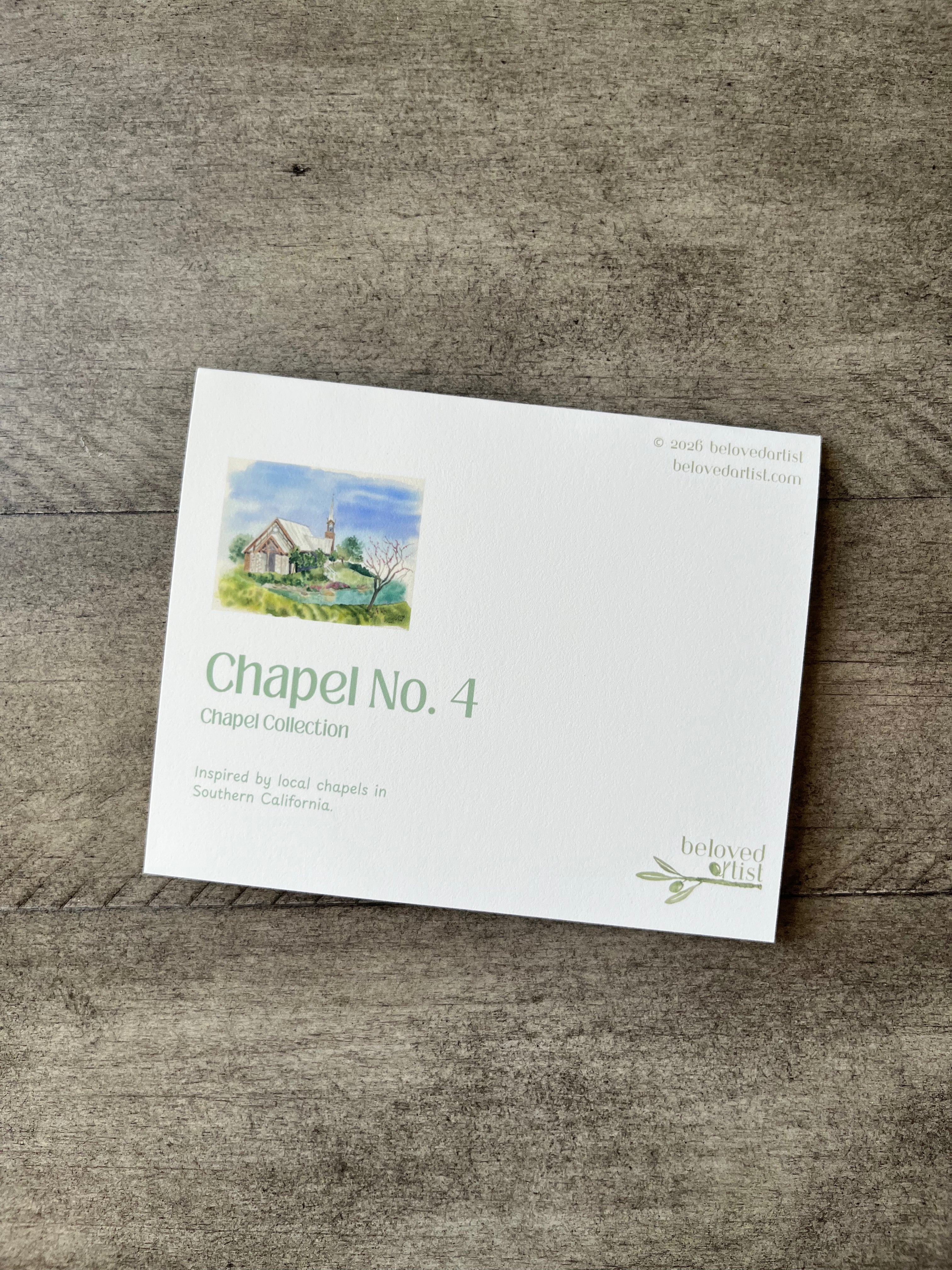 Chapel No. 4 | Greeting Card