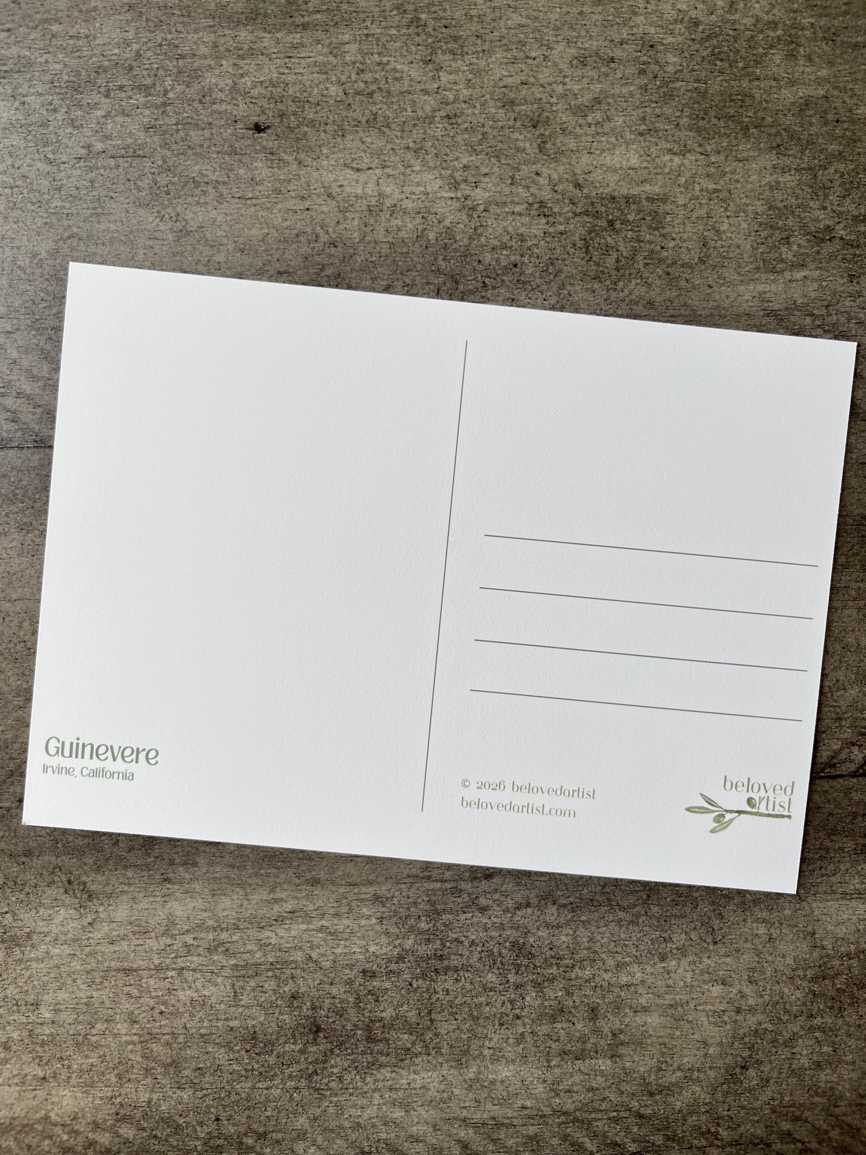 Guinevere | Postcard