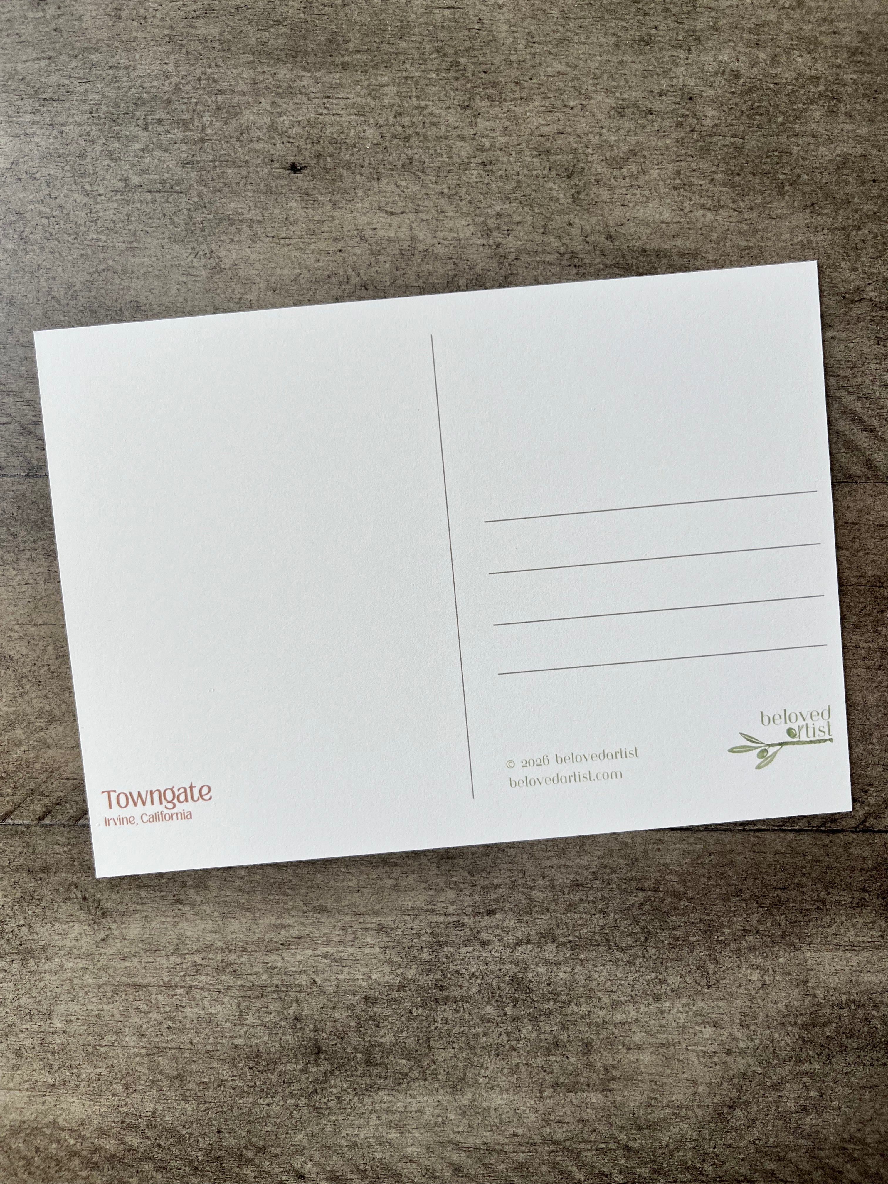 Towngate | Postcard